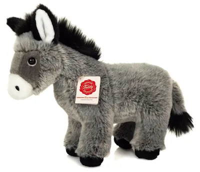 Image de Teddy Hermann Doudou âne debout 27 cm Âne en peluche