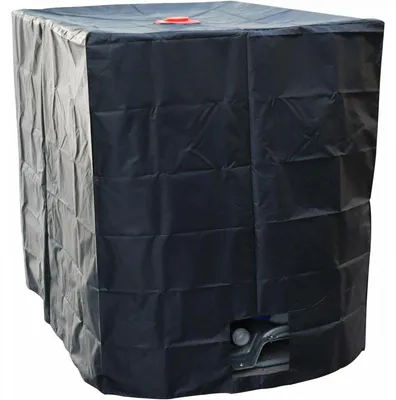 Produktbild von Wassertankdeckel, Schutzplane für IBC-Container, staubdichte Schutzabdeckung für 1000-Liter-Tanks, 120 x 100 x 116