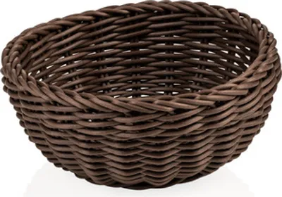 Produktbild von Tischkorb Korb braun Gastro rund ø 20 cm, Polypropylen