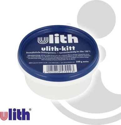 Produktbild von ULITH-KITT Dauerplastische Dichtungsmasse - wasserfest 500 g Dose