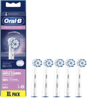 Produktbild von Oral-B Sensitive Clean 80339547 Elektrischer Zahnbürstenkopf 5 Stück(e) Weiß