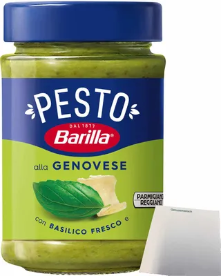 Produktbild von Barilla Pesto alla Genovese (190g Glas) + usy Block