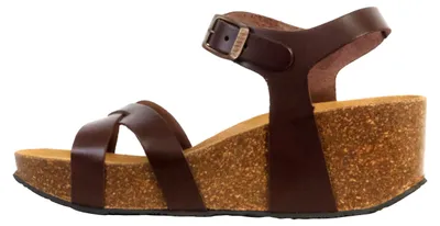 Immagine prodotto di Sandali con zeppa in pelle So Final