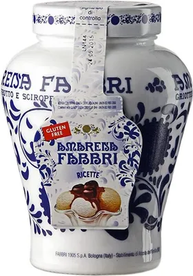 Produktbild von Fabbri Amarena Kirschen Opalines Glas 600g