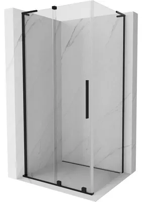 Obrázek produktu pro Mexen Velar L posuvná sprchová kabina 120 x 85 cm, transparentní, černá - 871-120-085-03-70