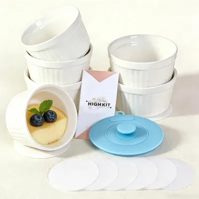 Obrázok produktu pre Solidchoice – Súprava 6 bielych keramických misiek
