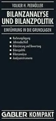 Zdjęcie produktu dla Bilanzanalyse und Bilanzpolitik