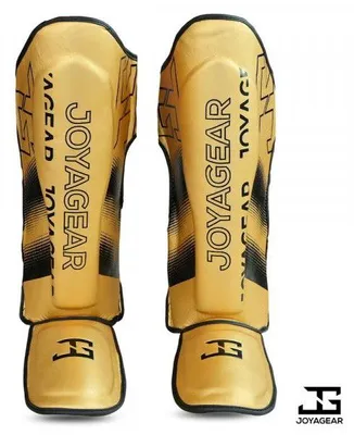 Produktbild von Joyagear Evolution Schienbeinschützer - Gold/Schwarz - S
