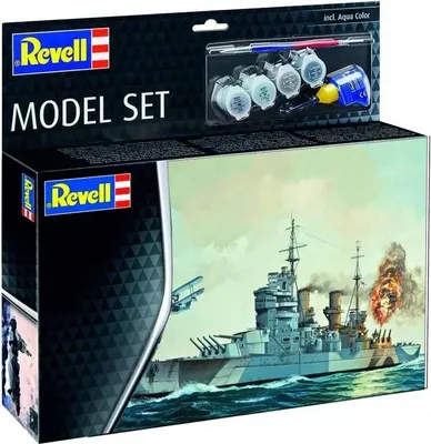Zdjęcie produktu dla Revell Model Set Battleship HMS Duke of York 1:1200