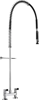 Produktbild von Delabie Geschirrspülbr. m. Mischer MA150 +Handbr.433010,o.Auslaufvent