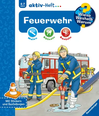 Produktbild von Wieso? Weshalb? Warum? aktiv-Heft: Feuerwehr