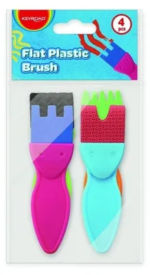 Image de Lot de 4 pinceaux Keyroad pour la peinture