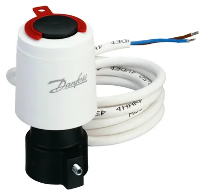 Obrázok produktu pre Danfoss Therm. Servopohon TWA-A/NC, puzdro RA, 24 V ac/dc, kábel 1,2 m, 1 ks.