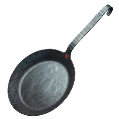 Produktbild von turk Bratpfanne geschmiedete Bratpfanne - die Klassische mit flachem Hakenstiel, 36 cm