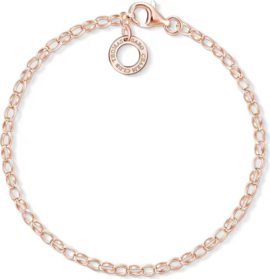 Produktbild von THOMAS SABO Charm-Armband Silber rosévergoldet X0243-415-40