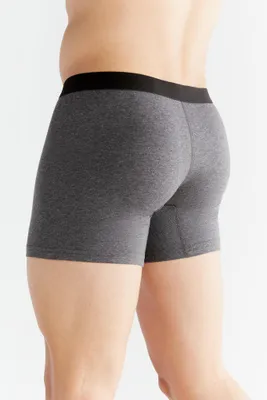 Produktbild von Bio-Baumwoll-Herren Boxershorts mit Eingriff - 3er Pack