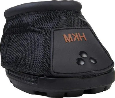 Image de Protection pour sabots de cheval - Protection anatomique antidérapante - Taille 9 - Noir
