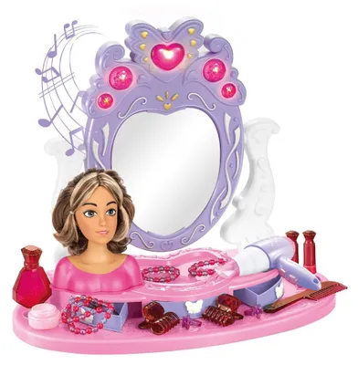 Productafbeelding van Speel kaptafel met babykop