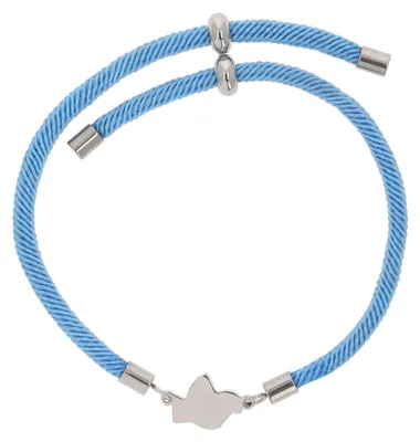 Immagine prodotto di Bracciale da donna NAHIMA - azzurro argento. Taglia unica