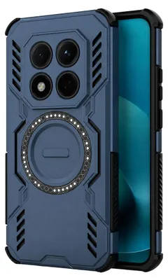 Zdjęcie produktu dla Techsuit Case etui z magnesem Xiaomi Redmi Note 15 Pro 5G - niebieskie