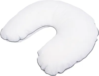Produktbild von Traumschloss Soft Faser Nackenhörnchen 27 x 30 cm ergonomische Aufbau und Entlastung der Nackenmuskulatur