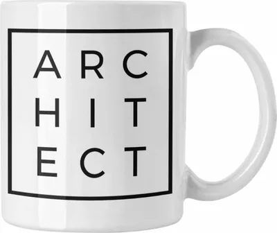 Produktbild von Trendation - Architekt Geschenke Tasse Lustig Kaffeetasse mit Spruch Architektur Architekten Geschenkidee Spruch Sprüche Lustige Tasse (Weiß)