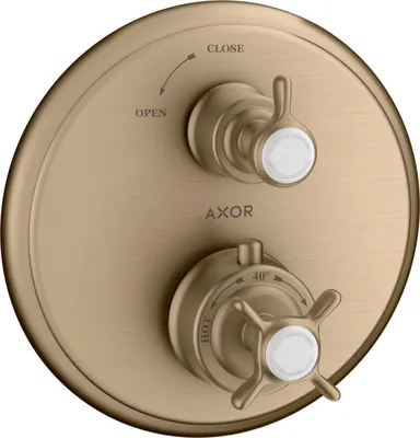 Produktbild von hansgrohe AXOR Montreux Thermostat Unterputzmodell mit Absperrventil,1 Verbraucher, 16800140