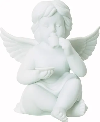 Image de Rosenthal Weiss matt Engel m. Kaffeetasse 69056-000102-90541 4012438586403