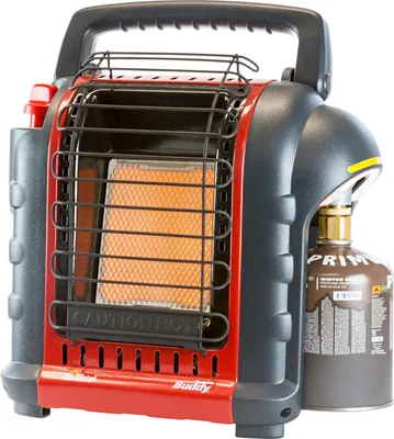 Immagine prodotto di Mr Heater Riscaldatore a gas portatile MH9BDF Riscaldatore a gas con attacco per bombola - Stanze fino a 26M2 - Adatto per cartucce di propano G31 e butano/propano G30+31