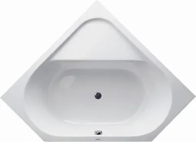 Productafbeelding van Duravit D-Code hoekbad, 140 x 140 cm