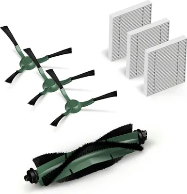 Image de iRobot Recharge pour Roomba Essential avec filtre, brosses d'angle, brosse