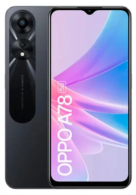 Produktbild von OPPO A78 5G , 16,7 cm (6.56"), 4 GB, 128 GB, 50 MP, Android 13, Schwarz