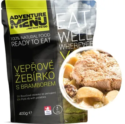 Obrázok produktu pre Adventure Menu | Bravčové Rebierko MRE