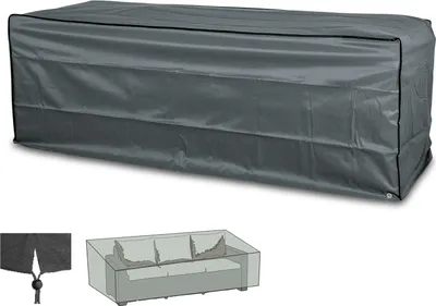 Produktbild von Wehncke Schutzhülle - Abdeckung für Rattan-3er-Gartensofa - 220x80x80x cm; 79308