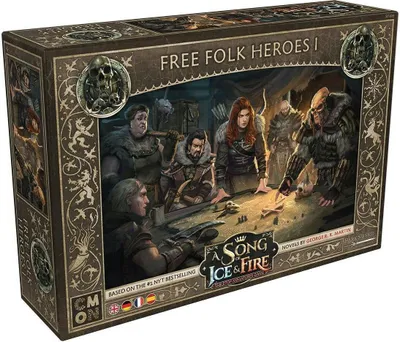Obrázok produktu pre Pieseň ľadu a ohňa – Rozšírenie Free Folk Heroes 1 (nemecká verzia)