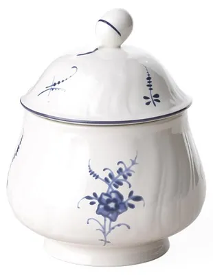 Produktbild von Villeroy & Boch Old Luxembourg, Blau, Weiß, Porzellan, Rund, Porzellan, Blau/Weiss, Abnehmbarer Deckel