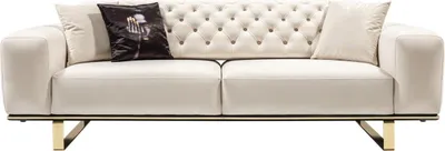 Produktbild von Sofa 3 Sitzer Wohnzimmer Luxus Polster Designer Möbel Chesterfield