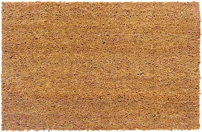 Produktbild von WohnDirect rutschfeste Kokosmatte aus Naturfaser mit Vinylrücken KEIRA Natur 55 x 85 cm
