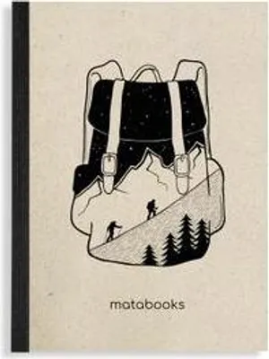 Produktbild von matabooks - Steifbroschur Dahara A6 "Backpack"