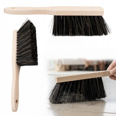 Produktbild von Bürste, Holzhandbürste, Griff, Borstenmischung, 6 cm