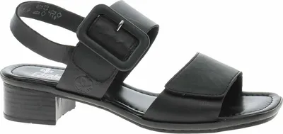 Zdjęcie produktu dla Sandały damskie Rieker 62663-01 schwarz 39
