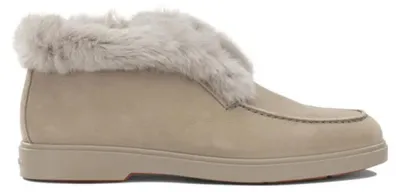 Imagen del producto de Mocasines beige para mujer de la marca SANTONI - talla 37