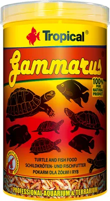 Produktbild von Tropical Gammarus 1L - getrocknete Bachflohkrebse