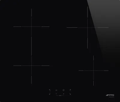 Image de Smeg Universal SI1B2642D Table de cuisson encastrable / 60cm / Plaque à induction / 4 brûleurs / noir