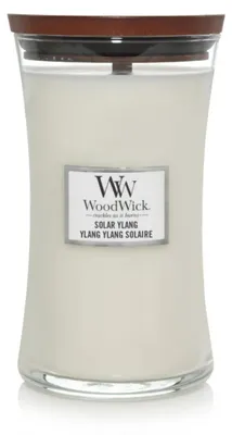 Obrázok produktu pre WoodWick 10.16479.0025, Valec, Biela, Bergamot, Jazmín, Pižmo, Santalové drevo, Tuberóza, Ylang-ylang, 1 kusov