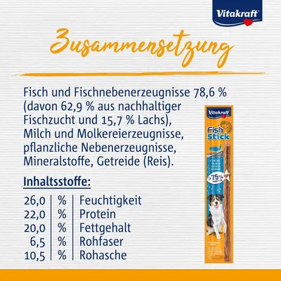 Obrázok produktu pre Vitakraft FishStick Losos (15 g)