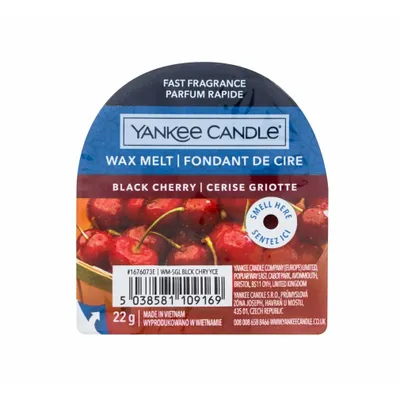 Produktbild von Yankee Candle Black Cherry duftendes Wachs 22 g
