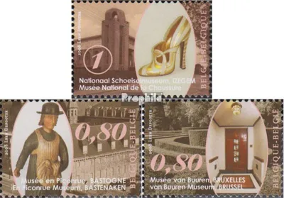 Produktbild von Briefmarken Belgien 2008 Mi 3891-3893 (kompl.Ausg.) postfrisch Schuhmuseum