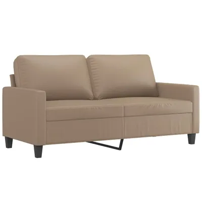 Immagine prodotto di vidaXL Divano a 2 posti cappuccino-marrone 140 cm in Pelle finta