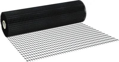 Produktbild von Wetterbeständiges Katzennetz aus Polypropylen Schwarz 1x15 Meter für Balkon und Garten